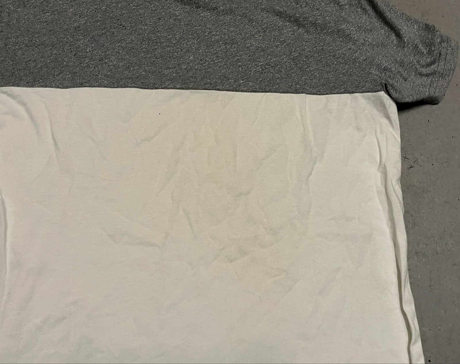 Two-tone grey white hollister t-shirt – photo 14